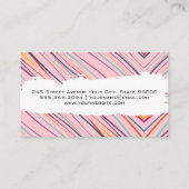 Mode kleding | ontwerper visitekaartje (Achterkant)