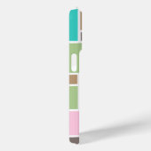 Mode kleur Abstract Rechthoekpatroon Case-Mate iPhone Case (Achterkant / Rechts)