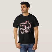 Mode Knockout Activé – T-Shirt Puissance Boxe (Devant entier)