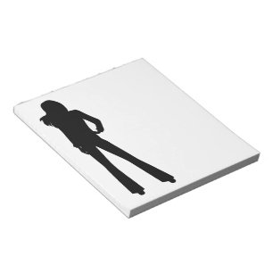 MODE LADY SLENDER SILHOUETTE NOTA PAD NOTITIEBLOK