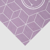 Mode Lavender Herb Cubes and Monogram Tissuepapier (Detail)