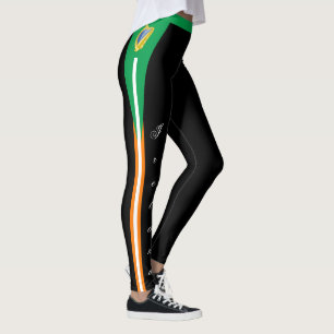 Mode leggings, patriottisch, Iers Leggings
