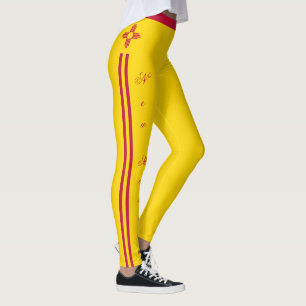 Mode leggings van New Mexico, vlag van New Mexico
