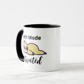 Mode Lent Mug Activé - Drôle factice Sloth Coffee  (Devant gauche)