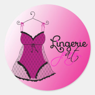 Mode Lingerie Ronde Sticker