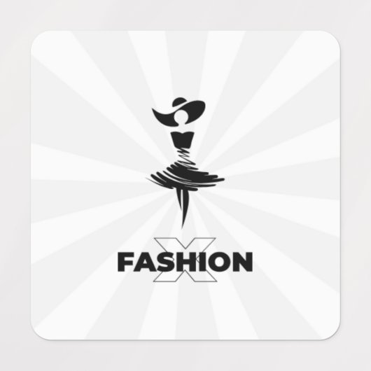 Mode Logo voor kleding Labels (Design 1)