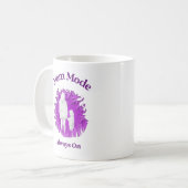 Mode Maman Toujours Activé – Mug Drôle pour les Ma (Devant gauche)