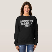 mode marche t sweat - shirt à capuche à manches lo (Devant entier)