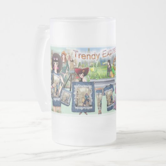 Mode Matglas Bierpul (Voorkant links)