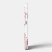 Mode meisje met lolly, roze waterverf Case-Mate iPhone case (Achterkant / Links)