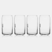 mode meisje schaduw olivia zwart leuk cadeau luxe blikvorm glas (Links)
