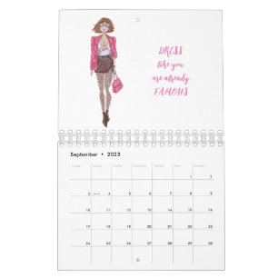 Mode meisjes Agenda Kalender