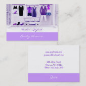 Mode Mode Stylist Visitekaartje (Voorkant / Achterkant)