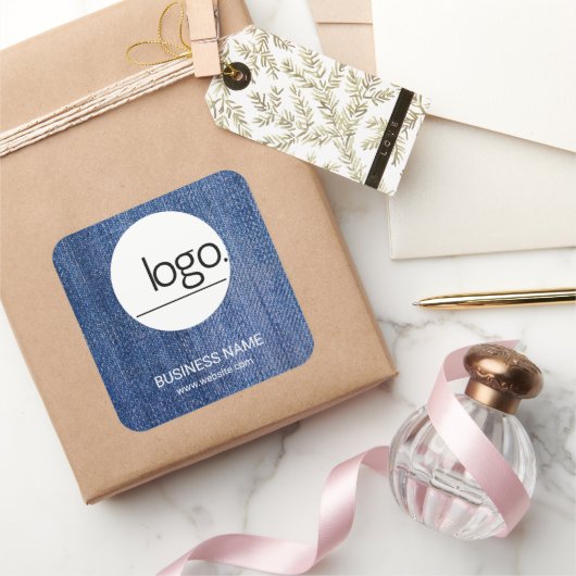 MODE MODE TENDANCE DEMIN BLEU BUSINESS STICKER LOG (Cadeaux)