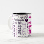 Mode Modèle Style Beauté Star Coffee Mug Cup (Devant gauche)