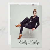 Mode Modeling Comp Kaart (Voorkant / Achterkant)