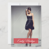 Mode modellering composietkaart kaart (Voorkant)