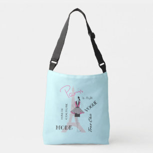Mode moderne eiffeltoren in Parijs Crossbody Tas