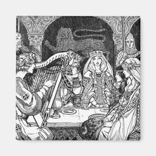 Mode Moyen Age Magnet (Devant)