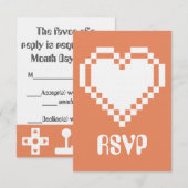 Mode multijoueur dans la carte RSVP Coral (Devant / Derrière)