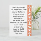 Mode multijoueur dans le faire-part de mariage de (Debout devant)