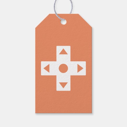 Mode multijoueur en étiquette de cadeau corail (Devant)