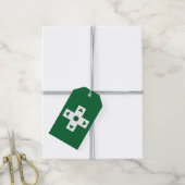 Mode multijoueur en étiquette de cadeau vert (Avec de la ficelle)