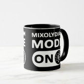 Mode Musique Mixolydian Activé - Mug (Devant droit)