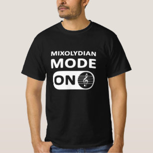 Mode Musique Mixolydienne Activé - T-shirt Homme
