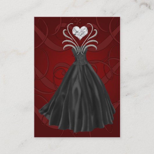 Mode / naaister Kaart - SRF Visitekaartje (Voorkant)