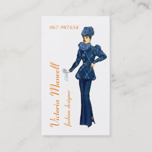 mode ontwerper stylist visitekaartje