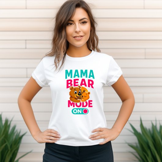 Mode Ours Mama Sur Tshirt