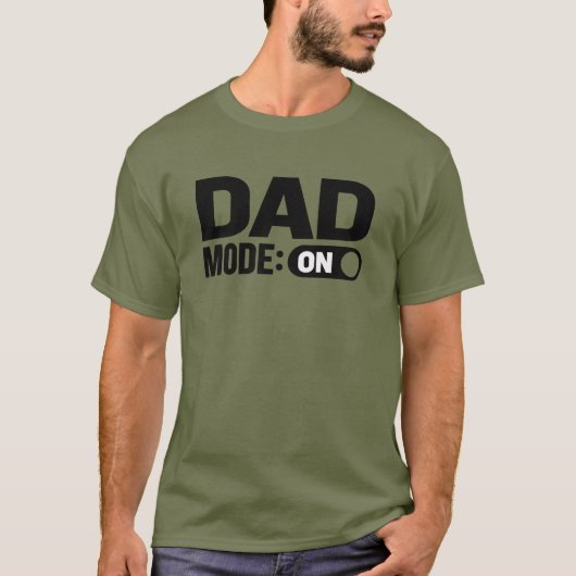 Mode Papa : Activé - T-shirt (Devant)