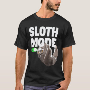 Mode Paresseux Activé T-shirt Drôle de Paresseux G