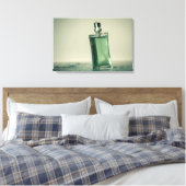 Mode parfumfles canvas afdruk (Insitu (Slaapkamer))