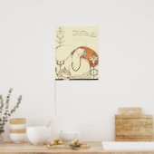 Mode Parijs Poster (Keuken)