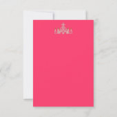 Mode Paris ~ Invitations / RSVP #18 (Dos)
