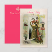 Mode Paris ~ Invitations / RSVP #18 (Devant / Derrière)