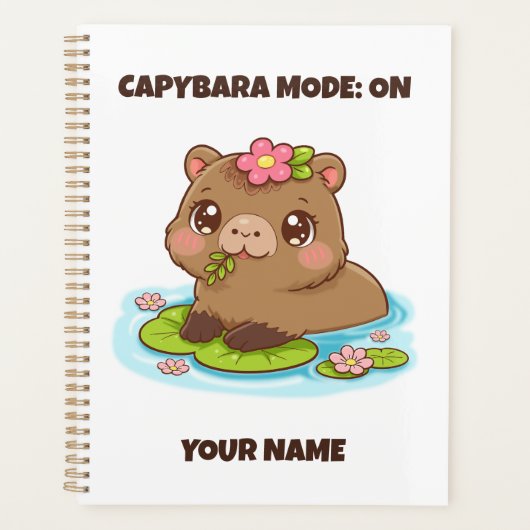 Mode Personnalisé Mignon Capybara Kawaii (Devant)