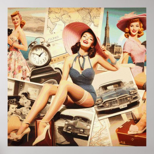 Mode Pinup Poster (Voorkant)