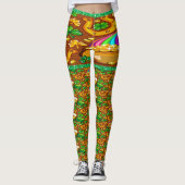 Mode pop St. Patrick's Day Leggings (Devant)