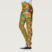 Mode pop St. Patrick's Day Leggings (Gauche)