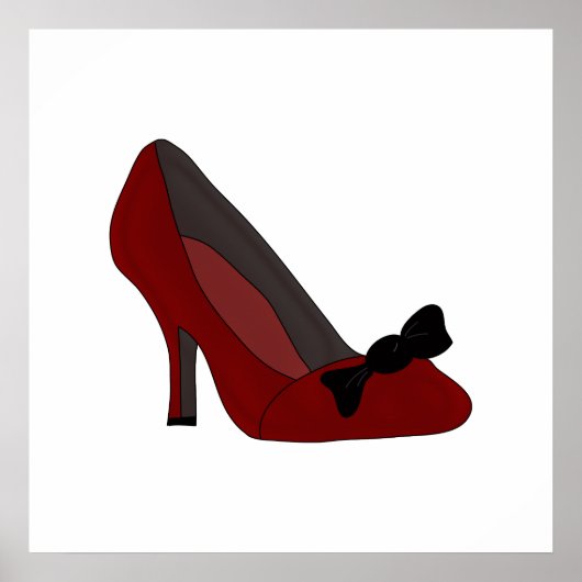Mode Poster chaussures design (Devant)
