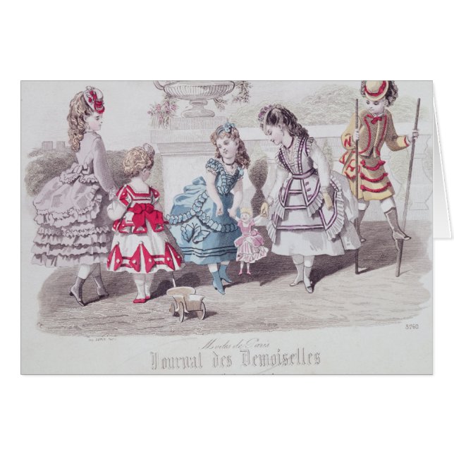 Mode pour les filles, de 'Journal des (Devant horizontal)