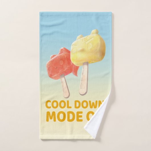 Mode Refroidissement Activé : Popsicles Iron T et (Serviette à main)