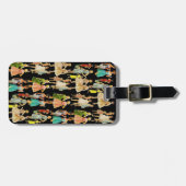 Mode  retro bagagelabel (Voorkant horizontaal)