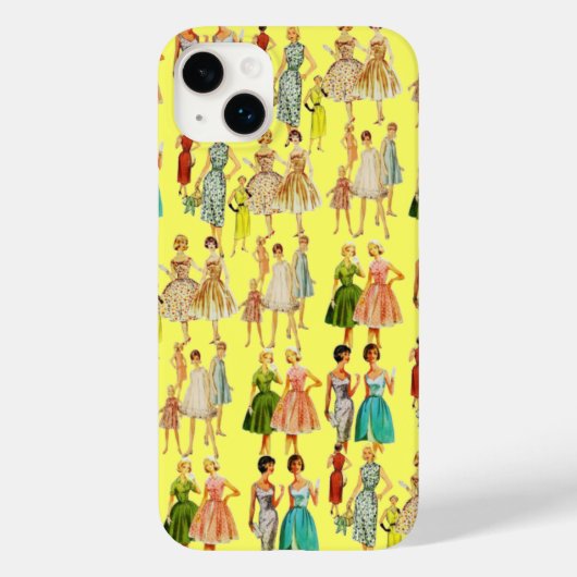 Mode  retro Case-Mate iPhone case (Achterkant)