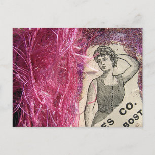  Mode Roze Briefkaart