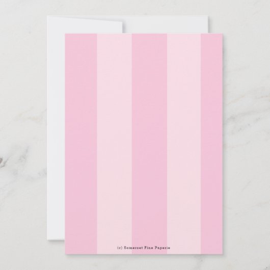 Mode Runway 16e Verjaardag Vrouwelijke Chic Girly Kaart (Achterkant)