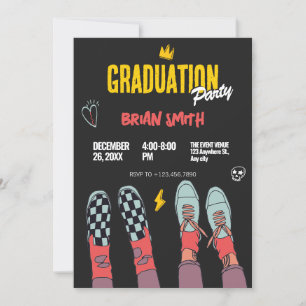 Mode scene sneakers afstuderen kaart
